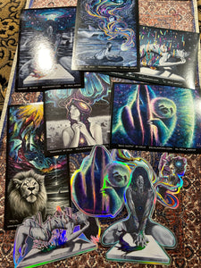 Sticker Bundle "The Collector" Includes both HOLO and Regular Stickers!!!