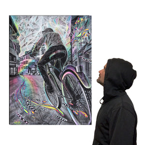 "Cycledelic" - Limited Edition Print of 50 and Canvas Print Options