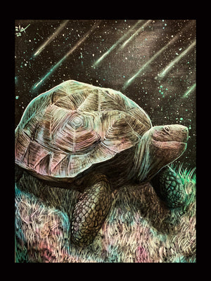 "For the Turtle Population" Original- SOLD