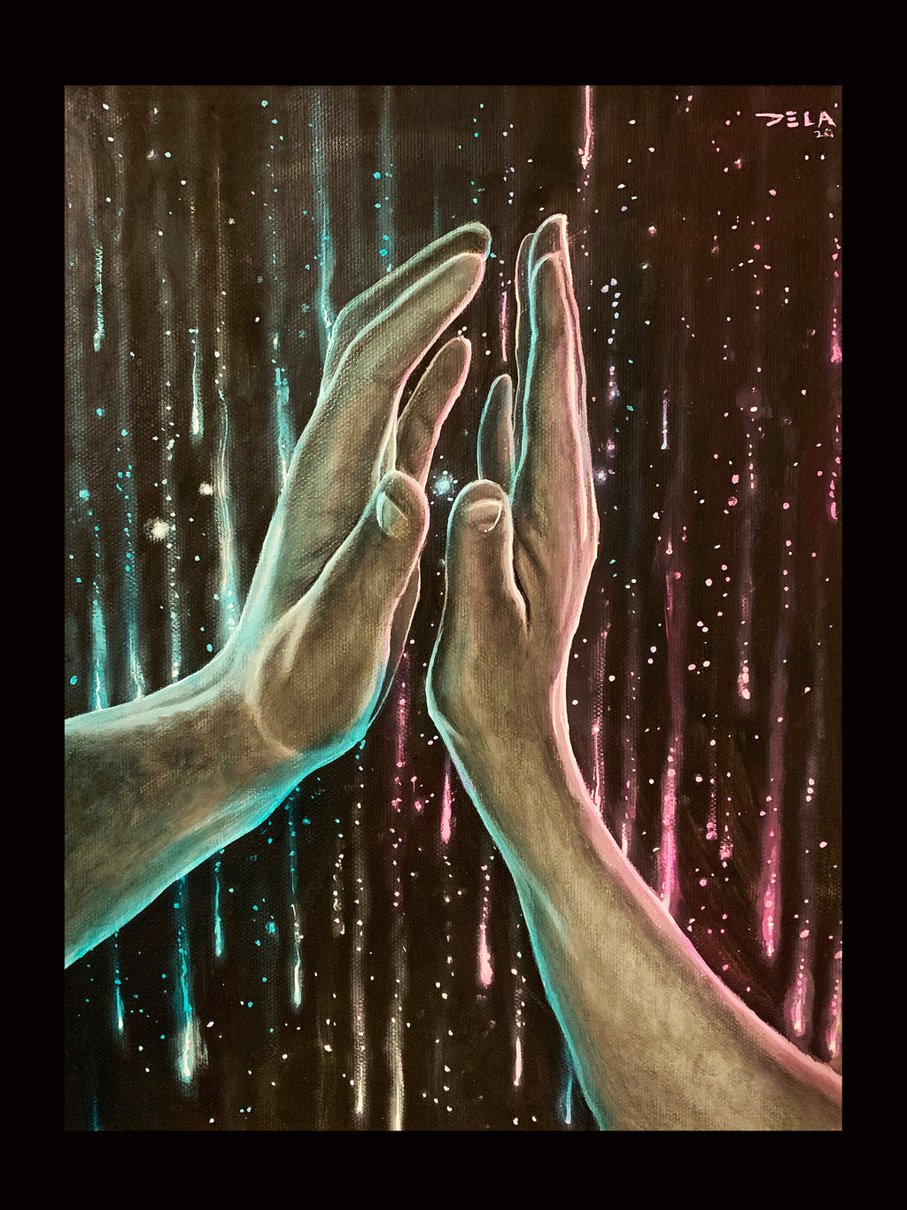 "Social Distancing" Original SOLD
